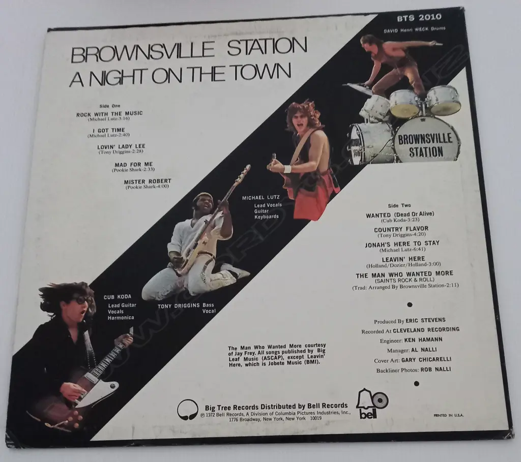 Brownsville Station, A Night On The Town Image 1++